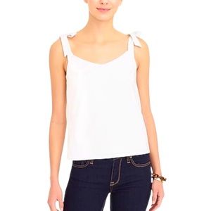 J.Crew Tie Shoulder Tank Top